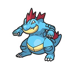 Feraligatr sprites gallery .